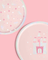 Princess Plates - 24 paper plates