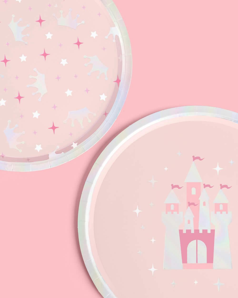 Princess Plates - 24 paper plates