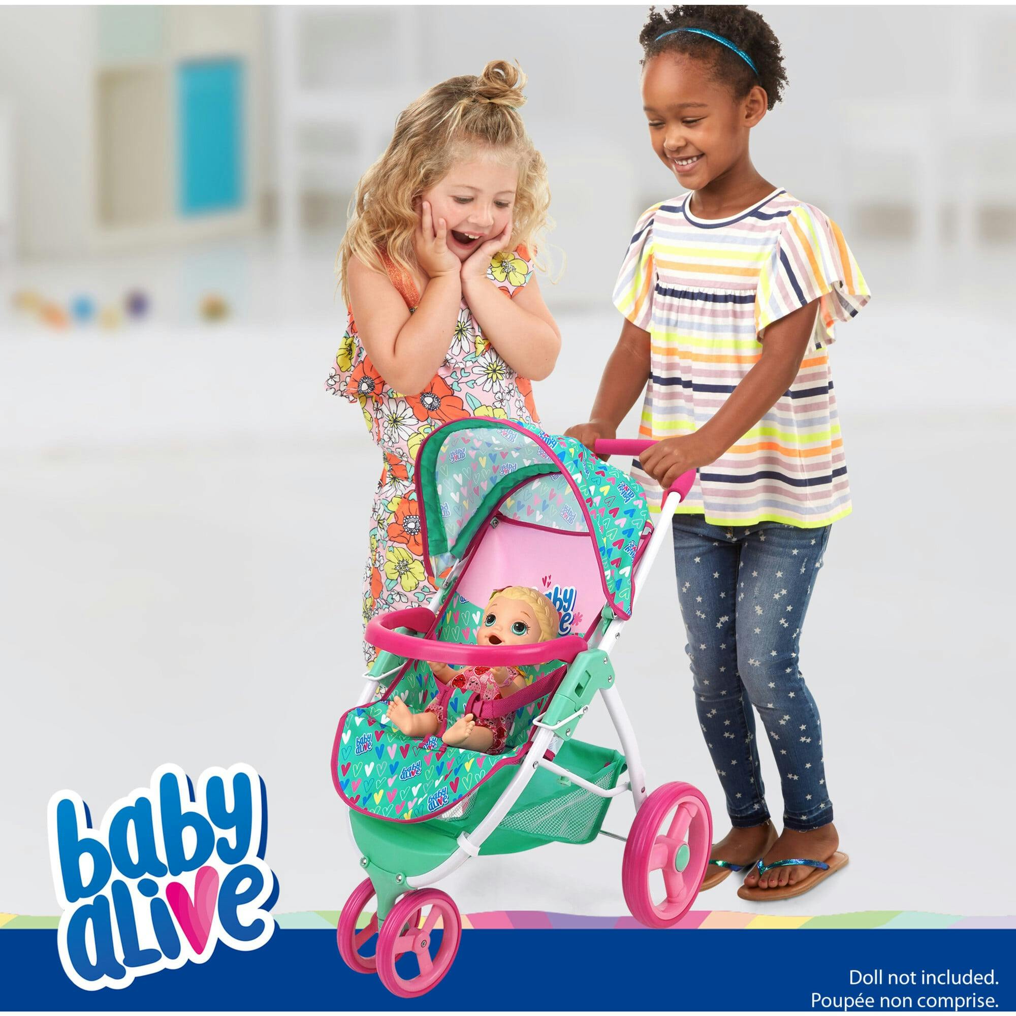 Baby Alive: Doll Jogging Stroller - Green
