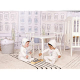 Stem Stitch Footie & Hat Set