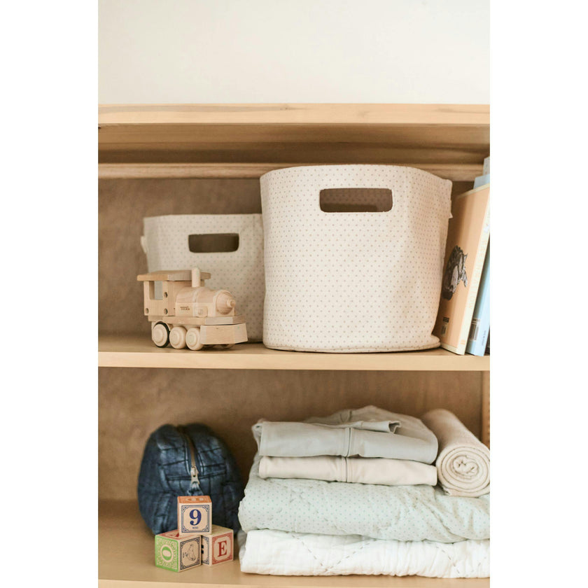 Printed Basket Pint - Pin Dot Sea
