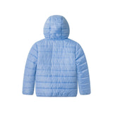 Reversible Color-Changing Puffer Jacket | Blue Floral