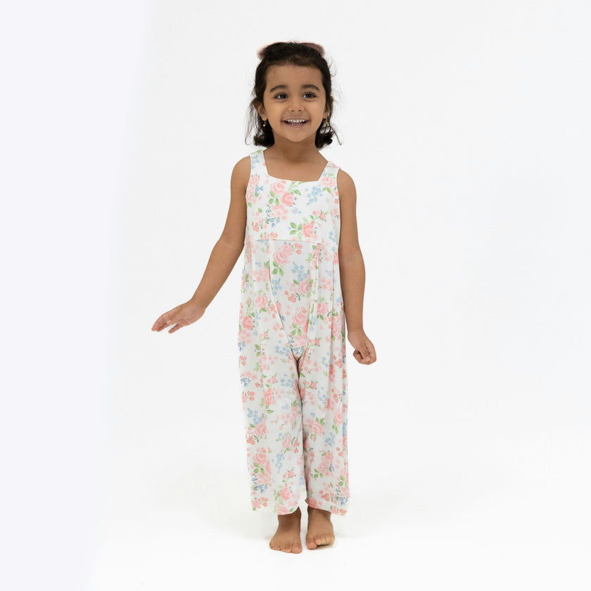 Cute Little Roses - Wide Leg Jumpsuit