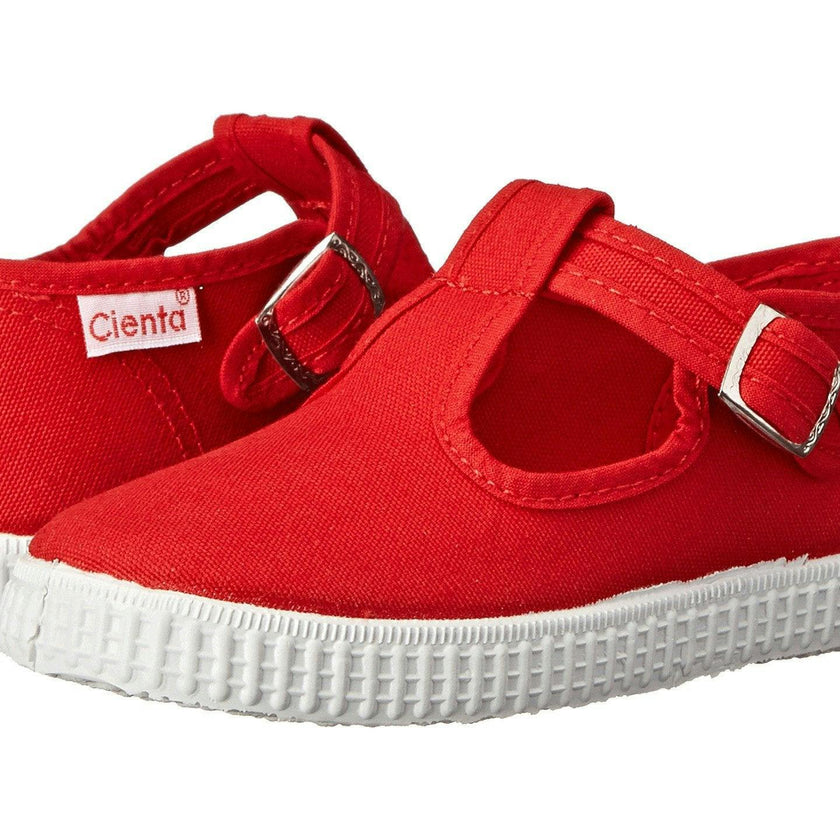 Cienta 51000.02 Red T- Strap