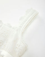 Josephine Embroidered Mini Dress