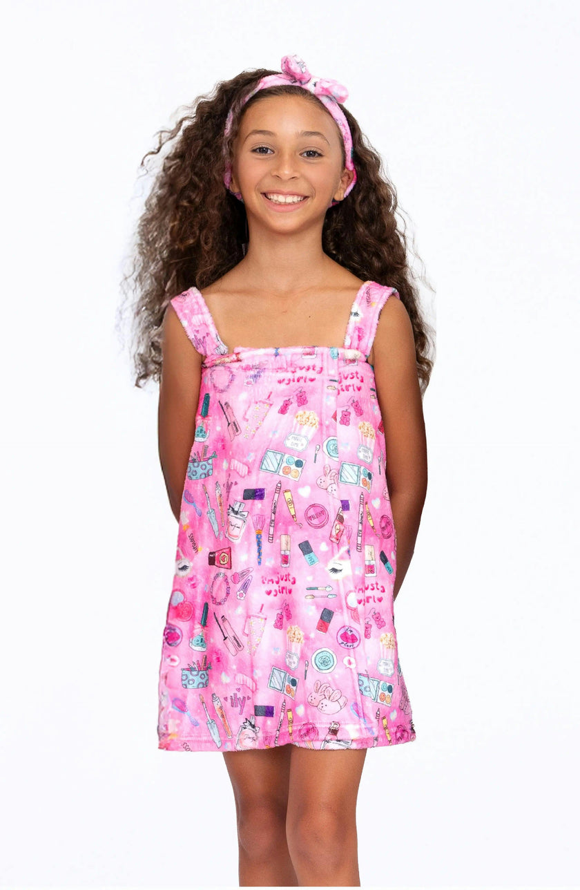 Plush Slumber Party Spa Wrap