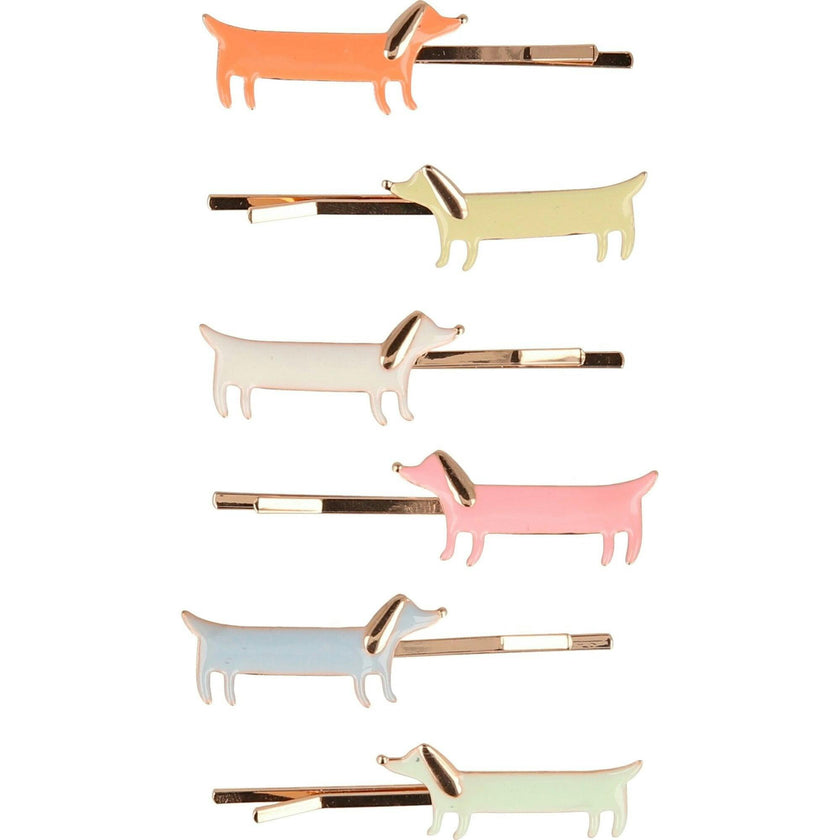 Sausage Dog Hair Slides