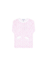 Pink Cheetah Print Pajama, Pink