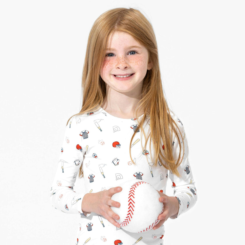 Baseball Bamboo Kids Pajamas