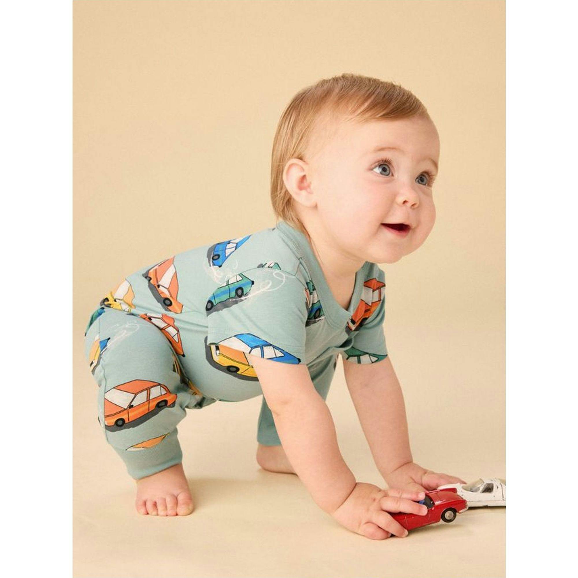 Pocket Baby Romper, Multi