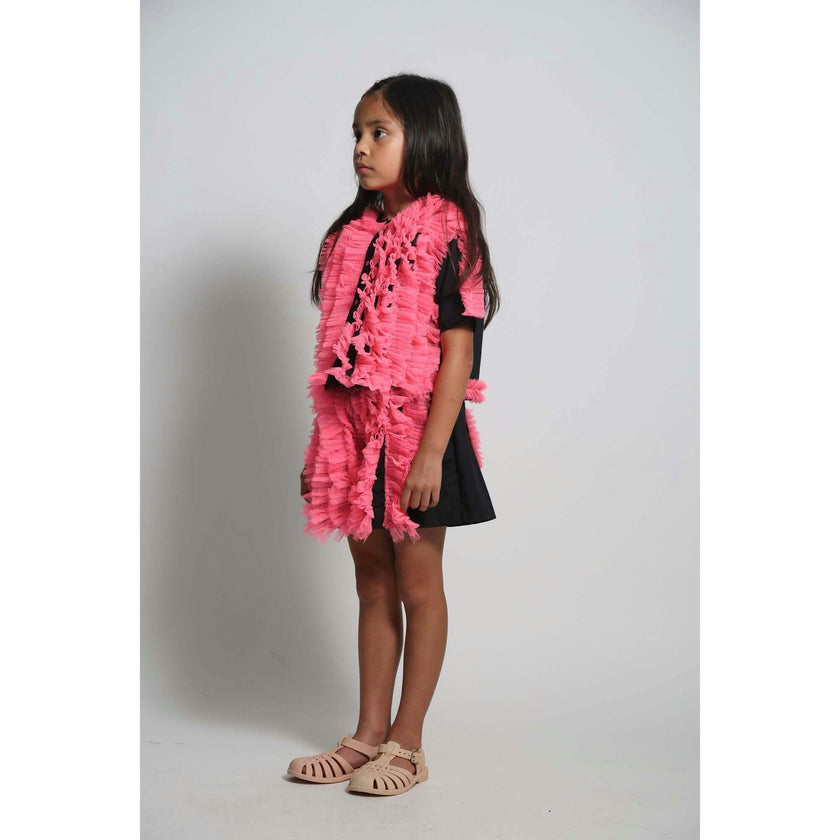 TOULA TIERED RUFFLE BLOUSE