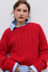 Bluebell Woman Jumper Tulip Red