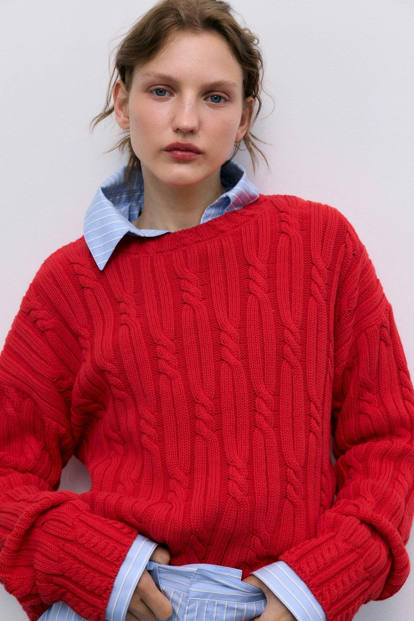 Bluebell Woman Jumper Tulip Red