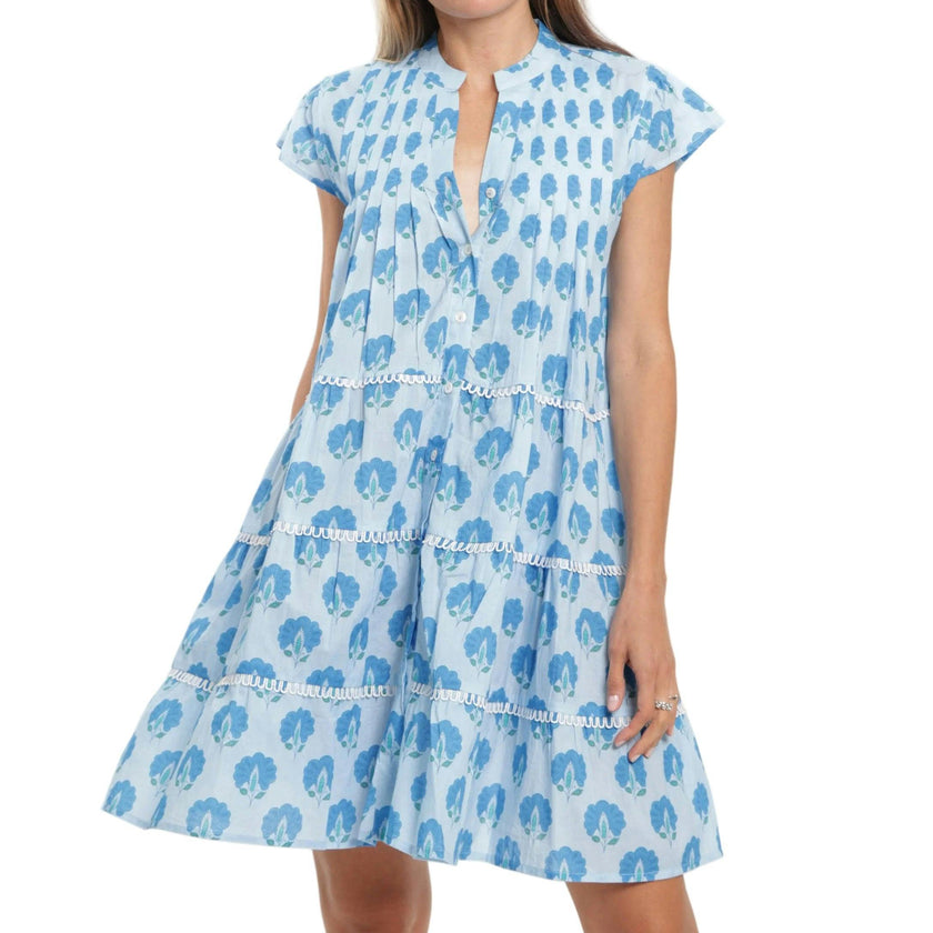 Dalia Dress - Deep Sky