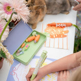 Bunnies In The Garden Marker Set