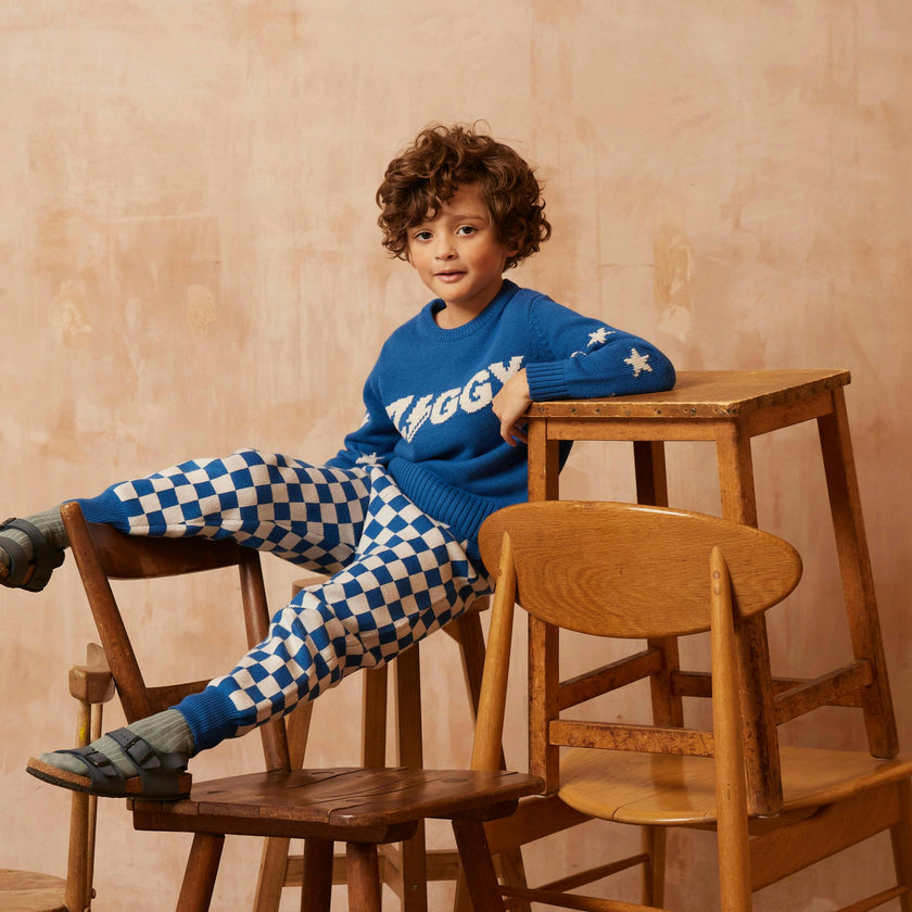 Ziggy Star Jumper | Cobalt