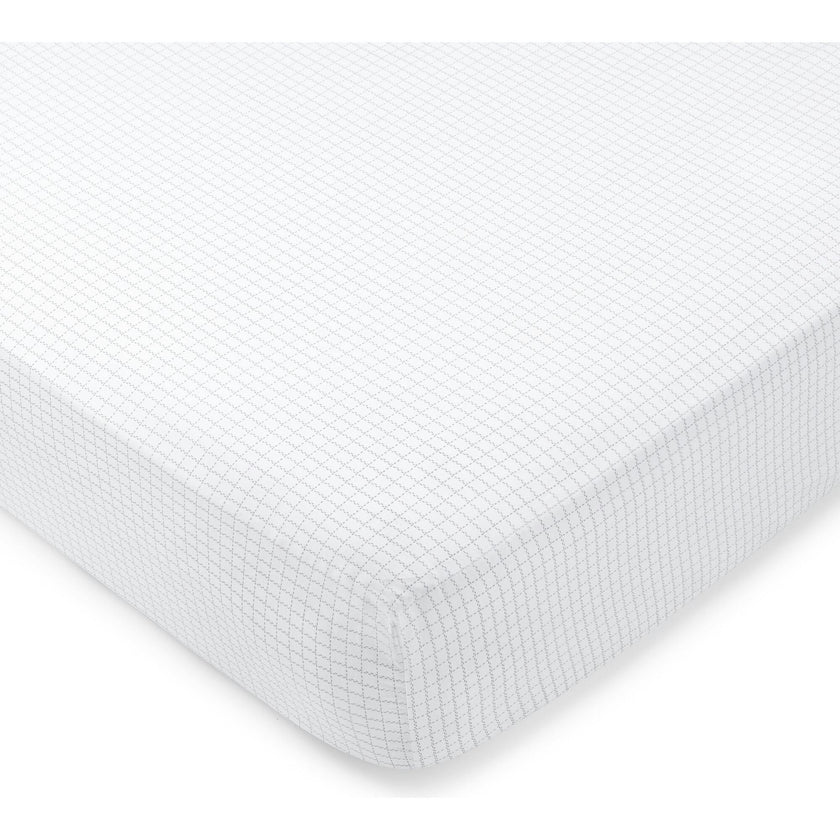 Domani Home Oxford Crib Sheet