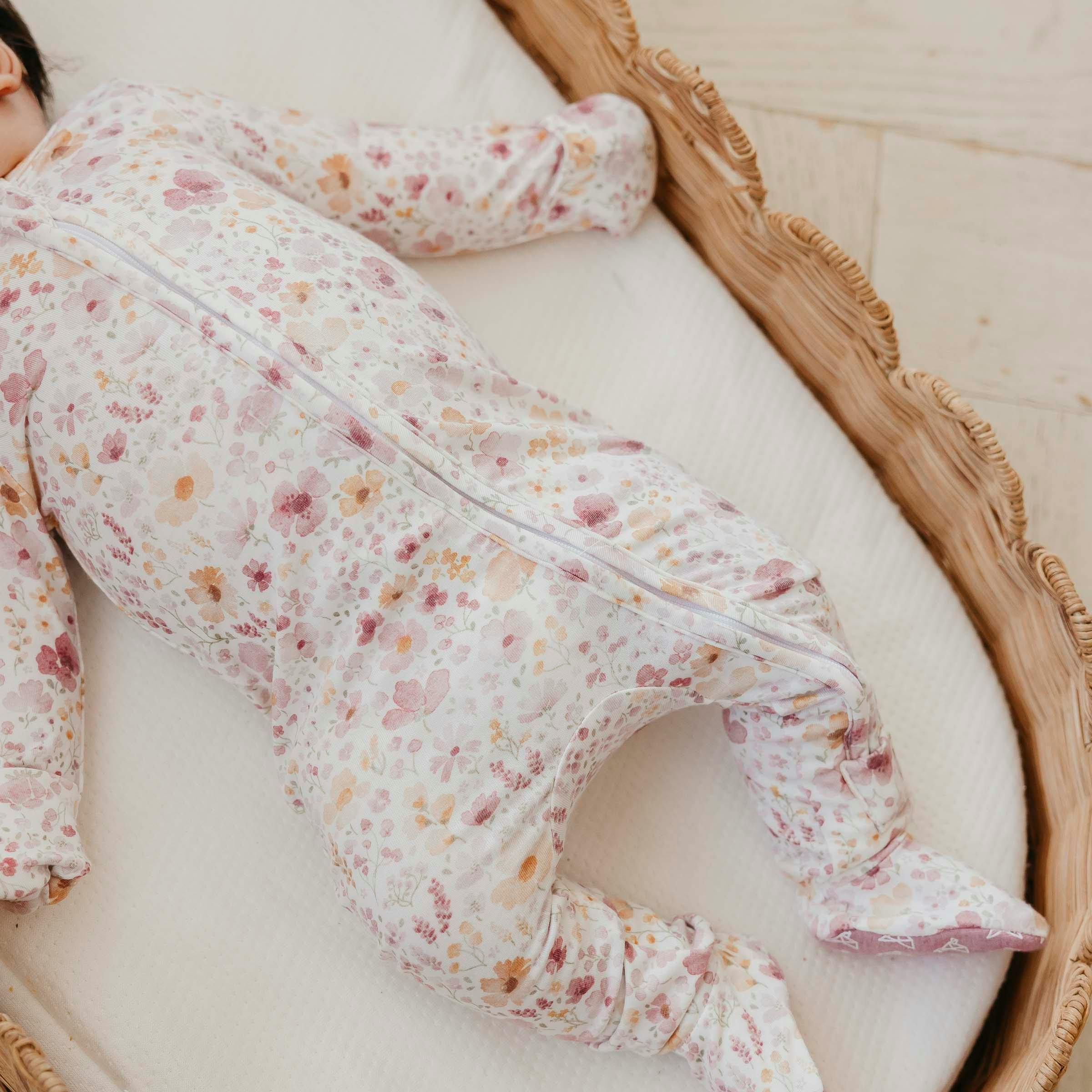 Zip-Up Footie Pajama - Diana