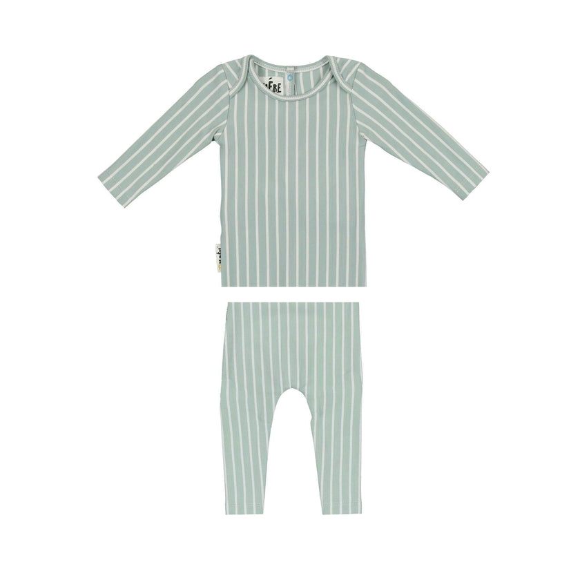 Pinstripe Lounge Set