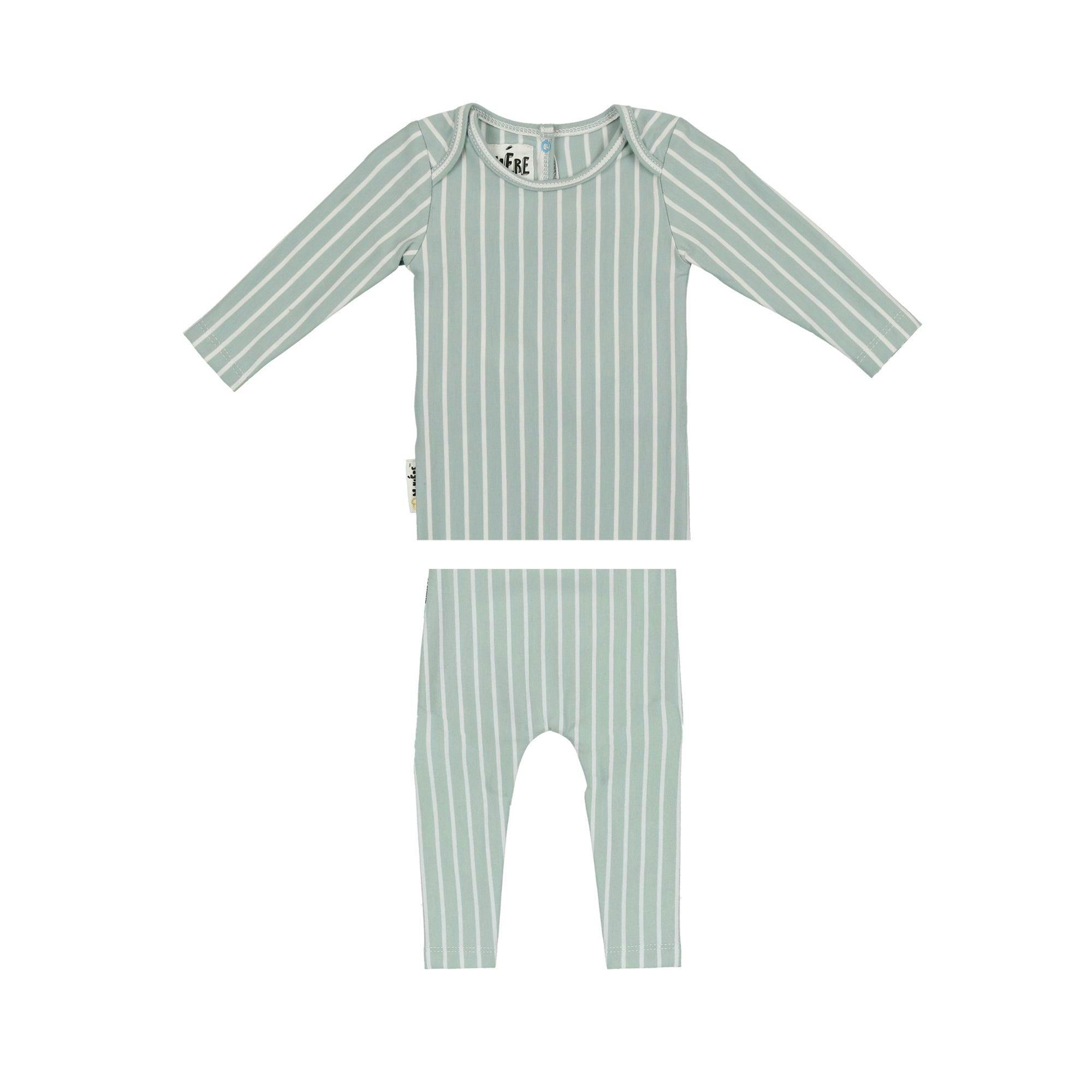 Pinstripe Lounge Set