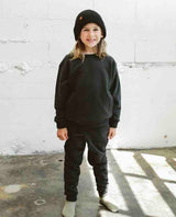 FRENCH TERRY SWEATSUIT SET | ASPHALT