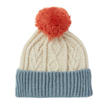 Finchley Merino Bobble Hat - Sky Blue