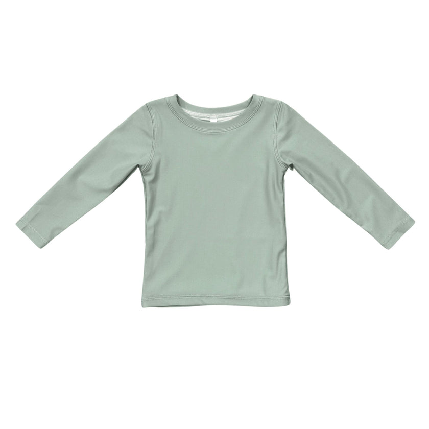 Long Sleeve Rash Guard Swim Shirt