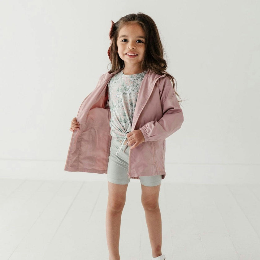 Light-weight Windbreaker in Spring Mauve