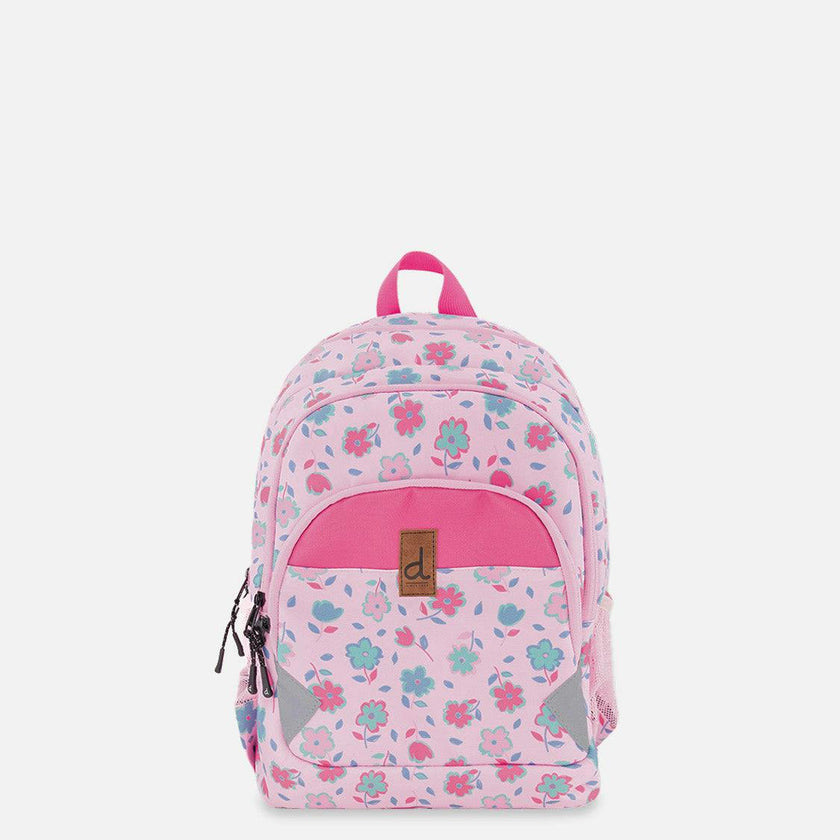 Little Girl Flowers Compact Functional Backpack