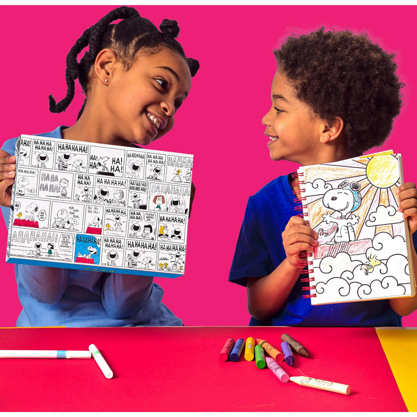 OOLY x Peanuts Coloring Activity & Sticker Kit