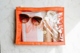 Large Beach Zipper Pouch