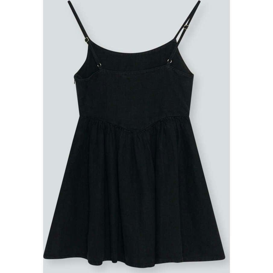 Lippia Teen Dress Midnight Black
