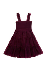 Mini Destiny Dress in Burgundy