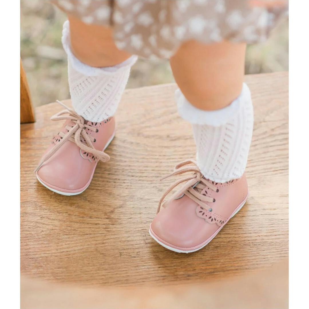Bella Scalloped Bootie (Baby)