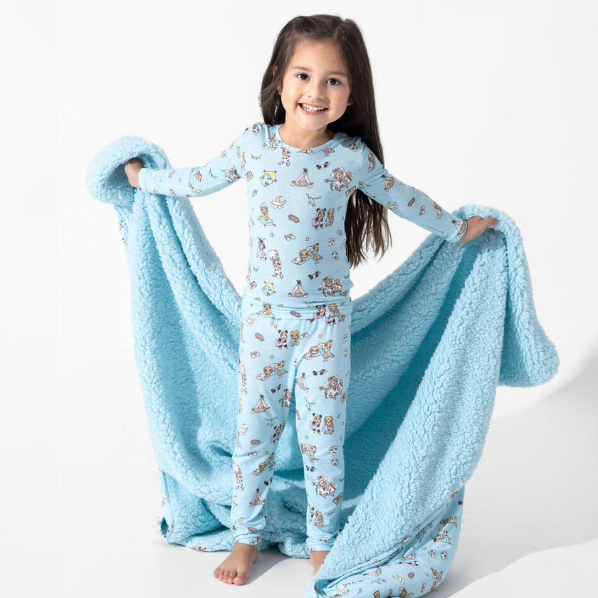 Sloth Pajama Party Bamboo Kids Pajamas