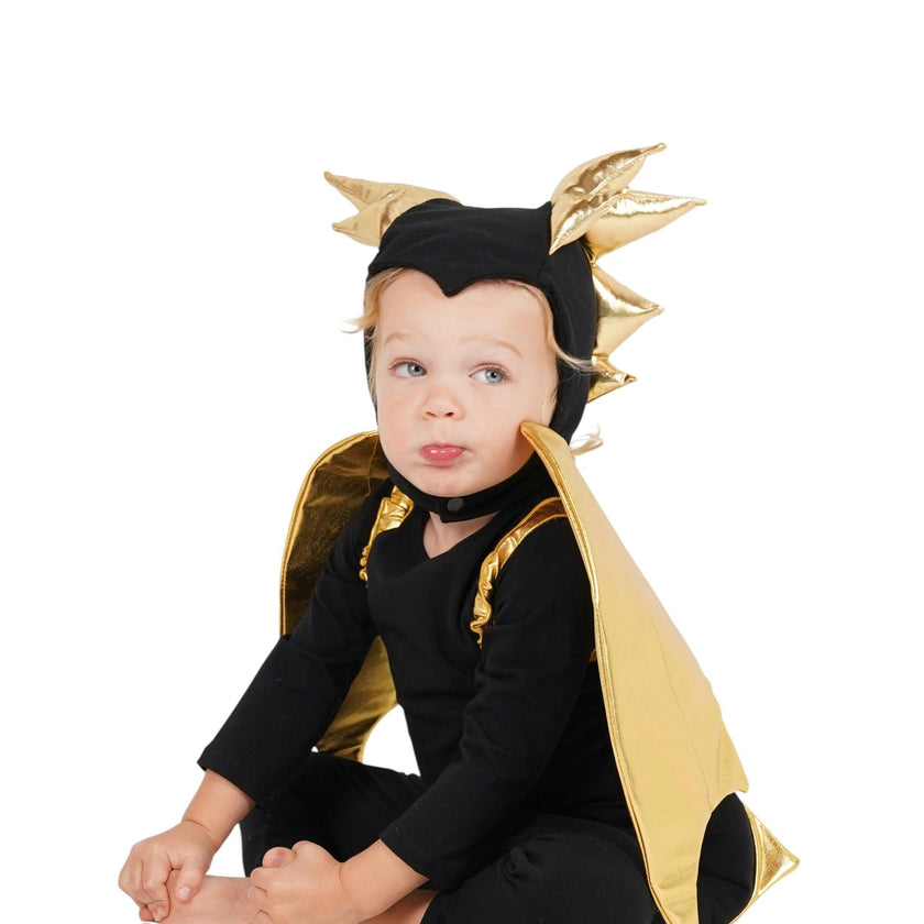 Golden Night Dragon Pajama Costume