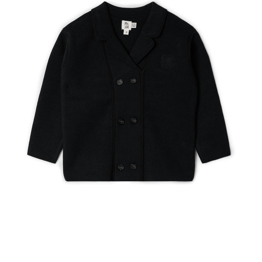 Double Breasted Blazer Black