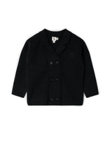 Double Breasted Blazer Black
