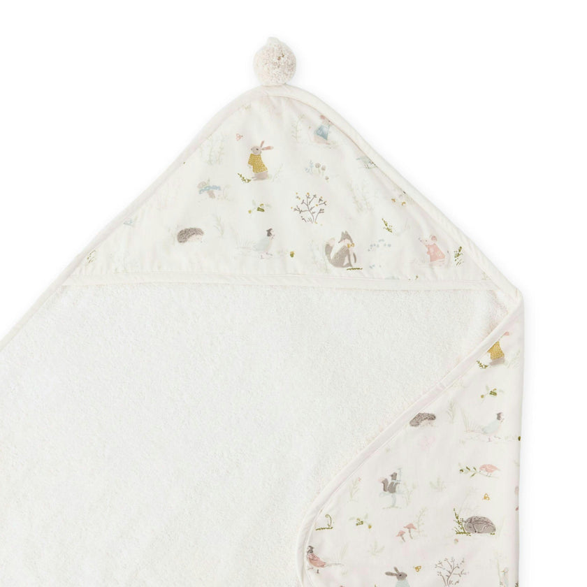 Hooded Towel - Forest Fable