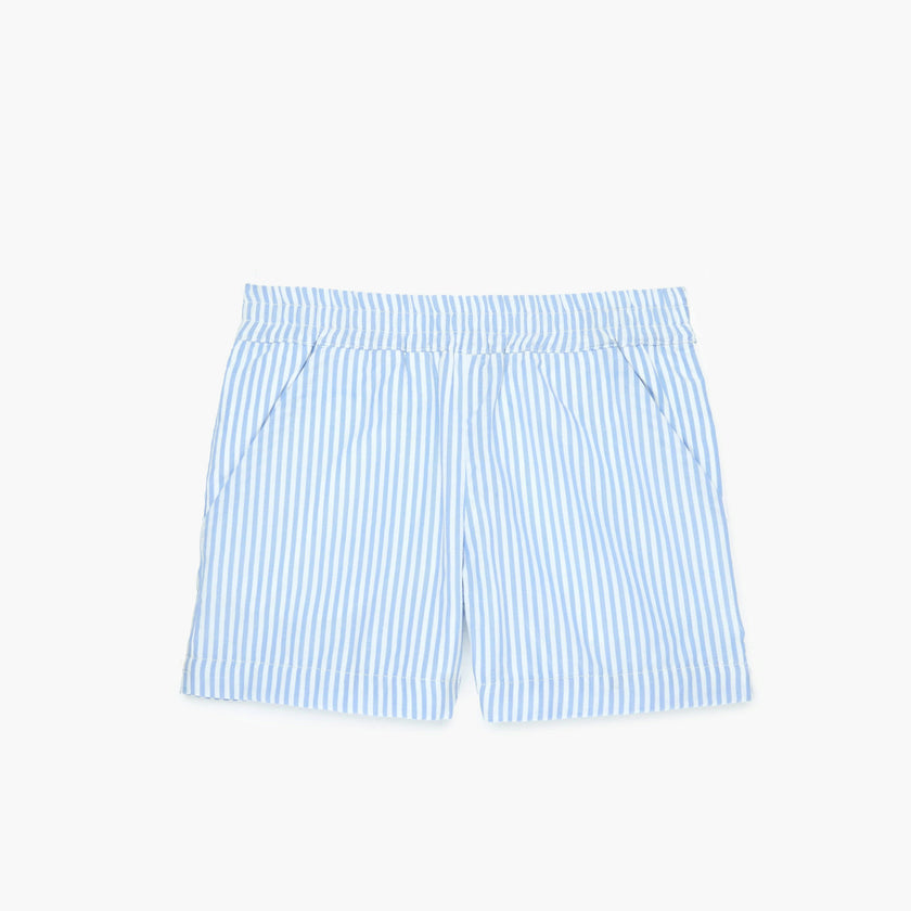 The Baby Leo Shorts - Blue/White Stripe