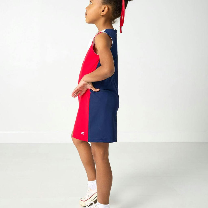 red split play dress