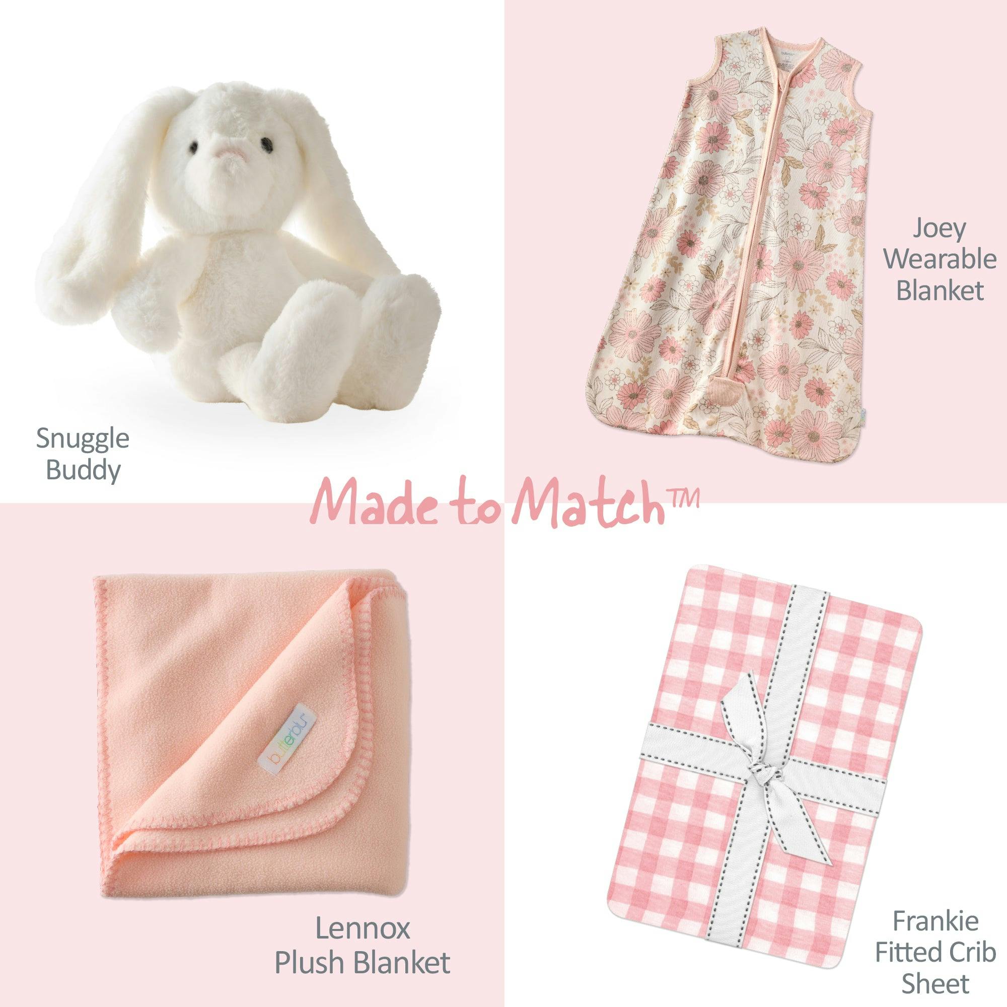 QUINN Reversible Light Weight Quilted Baby Blanket