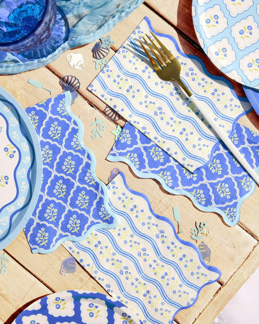 Coastal Napkins - 24 printed napkins