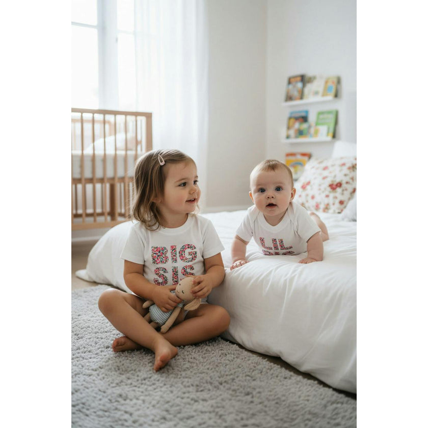 Liberty of London Children's Big Sis T-Shirt, White