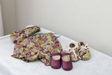 Little Royals Leather Booties Matilde - Mauve