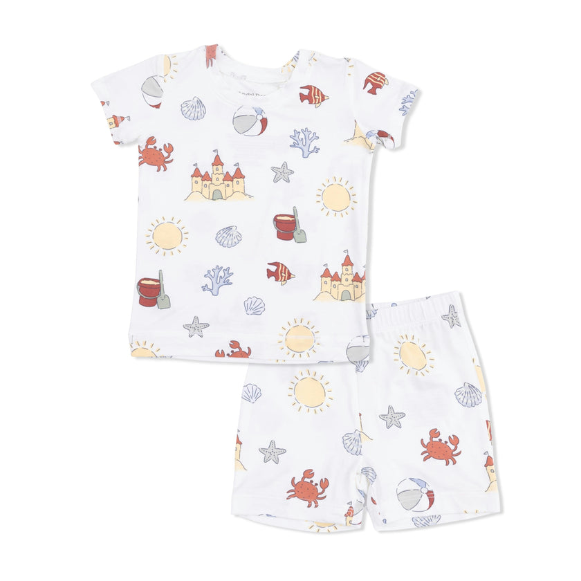 Sunny Sandcastles - Loungewear Short Set