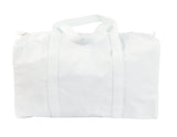 The Duffle Bag in Light Blue Stripe
