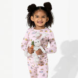 Easter Pink Bamboo Kids Pajamas