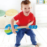 Kid's Wooden Toy Ukulele - Blue & Green
