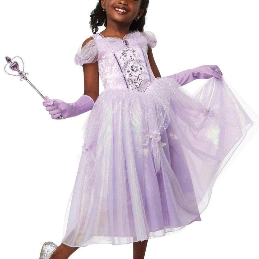 Girls' Lovely Lavender Princess Costume
